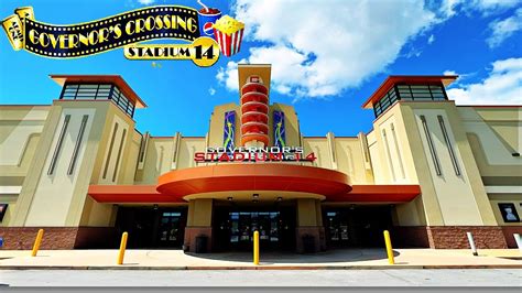 Governor's crossing stadium 14 - Phone. 865-366-1750 Call Now. View Map View More Brochures in Sevierville. Coupons. Checkout the newest films to hit the big screen. Groups are welcome and theater rentals and private screenings are available. Get a coupon from this page!